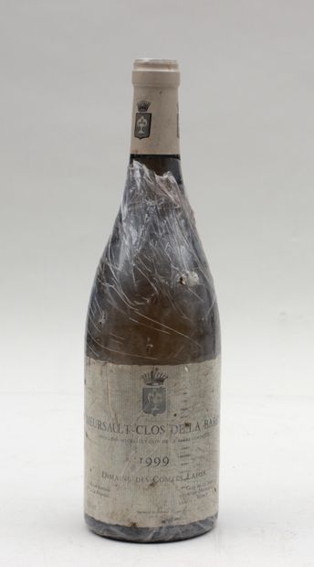 null 1 bottle MEURSAULT CLOS DE LA BARRE COMTE LAFON 1999 (ETIQ FANEE)