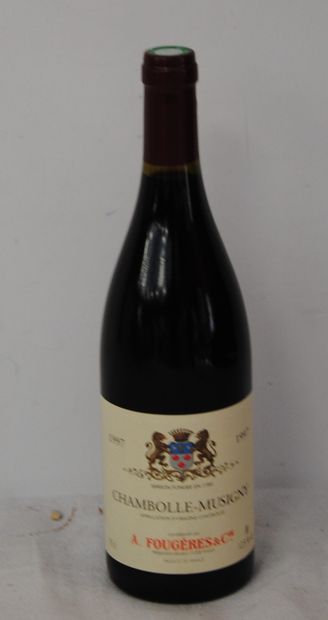 null 6 bout CHAMBOLLE MUSIGNY 1997 Fougères et Cie