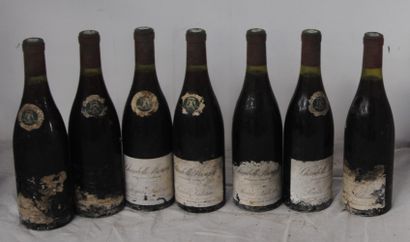 7 bout CHAMBOLLE MUSIGNY LOUIS LATOUR 1982...