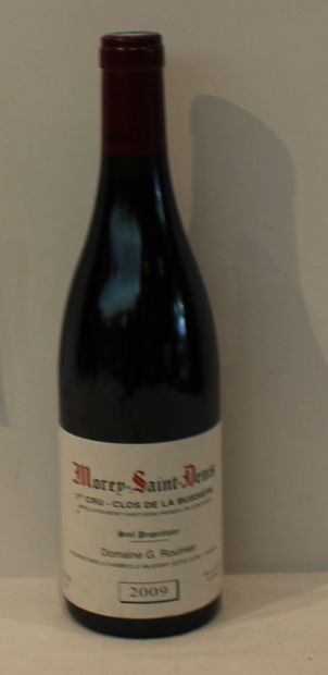null 1 bottle MOREY ST DENIS CLOS DE LA BUSSIERE ROUMIER 2009