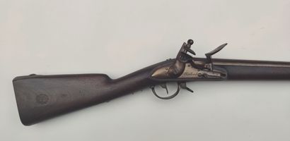 null 
Fusil d'infanterie modèle 1822, Platine gravée "Châtellerault", garniture en...