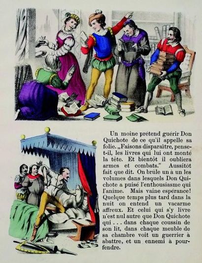 null «ALPHABET de Mademoiselle LILI» par L. FROELICH, et un Papa, couverture cartonnée...