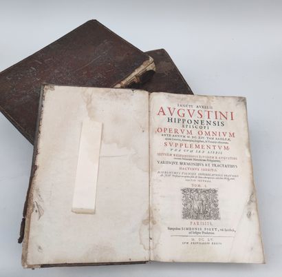 null 
Saint Augustine]. S. Aurelii Augustini Hipponensis episcopi operum, annotationes,...