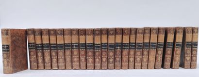 null 
BUFFON
Natural History. General subjects, 24 vols. 13.2 X 8.7 cm
in Paris at...