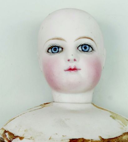 
Parisian doll with swivel head (in condition)...
