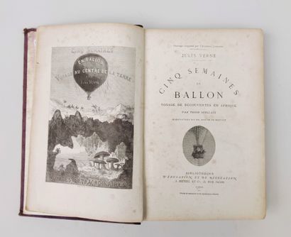 null 
Jules VERNE HETZEL
Five weeks in a balloon and Journey to the center of the...