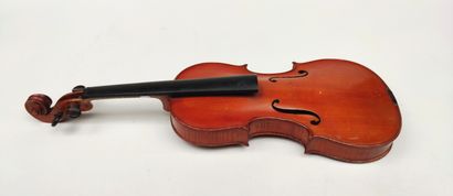 
Whole violin with a label marked Léon Bernardelle...