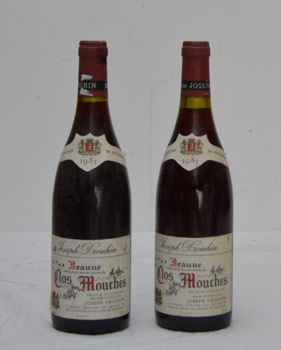 null 2 bout CLOS DES MOUCHES JOSEPH DROUHIN 1985