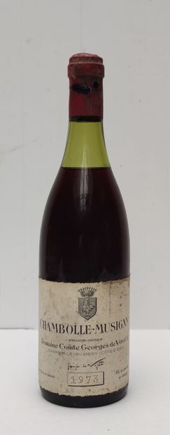 null 1 bout CHAMBOLLE MUSIGNY DOMAINE COMTE GEORGES DE VOGÜE 1973 (-4.5 cm )