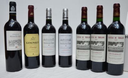 null 7 bout 3 CHT DE TIREGAND 2005 PECHARMANT, 2 CHT DE PENNAUTIER 2014 CABARDES...