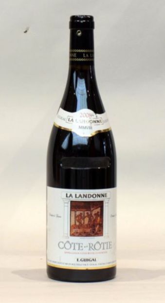 null 1 bout COTE ROTIE LA LANDONNE 2008