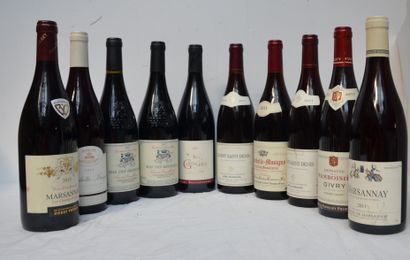 null 10 bout 2 MARSANNAY : 1/2015 LES CHAMPS PERDRIX, 1/2011 CHT DE MARSANNAY, 1...