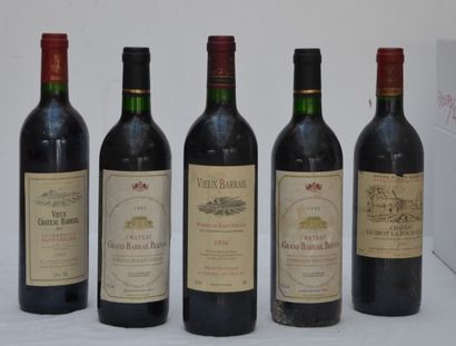 null 5 bout Puisseguin Saint Emilion : 1 bout Chateau Guibot La Fourvielle 1989,...