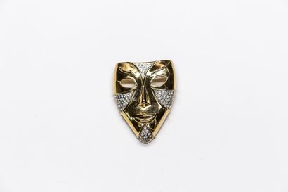 null Sphinx - (années 1970 - Grande Bretagne)

Importante broche en métal doré partiellement...