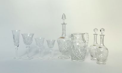 null 
SAINT LOUIS

SAMMY" model


Part of a service of cut crystal stemmed glasses...