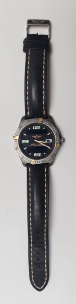 null 
BREITLING 

Montre bracelet d'homme chronomètre aerospace F75362 n°494435

Boitier...