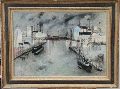 null 
Jean POLLET (1929)




Landscape of Saint Denis




Oil on canvas signed lower...
