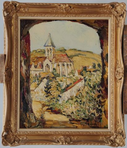 null Pierre DUMONT (1884-1936)

View of the Roche Guyon

Oil on canvas signed lower...