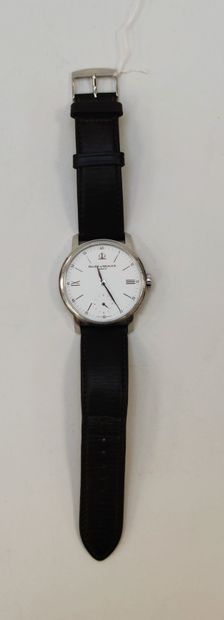 null 
BAUME & MERCIER 

Men's wristwatch, round steel case, 41 mm, mechanical movement,...