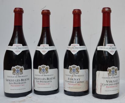 null 4 bout CHT DE MEURSAULT VOLNAY CLOS DES CHENES 1ER CRU 2/2011; 2/2013 (3 étiquettes...