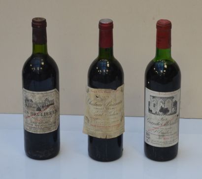 null 3 bout : 1 LES GRANDES MURAILLE 1970 (nlb), 1 CHT BRANAIRE 1978 (ntlb), 1 BRULIERES...