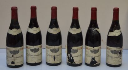 null 6 BOUT Gevrey Chambertin 1990 , J. TRUCHOT-MARTIN (usures et déchirures aux...