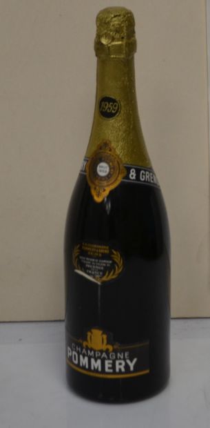 null 1 bout CHAMPAGNE POMMERY 1969 (nlb)