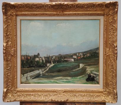 null Alphonse QUIZET (1885-1955)

Panorama sur Pantin 

Huile sur toile signée en...