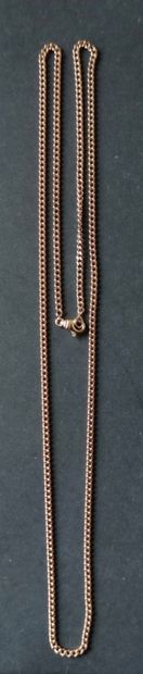 CHAIN IN YELLOW GOLD 750°/00, L : 63 cm,...
