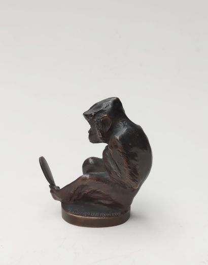 null Maurice GUIRAUD-RIVIERE (1881-1947)

Seated Monkey with Mirror 

Proof in bronze...