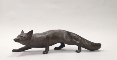 null 20th century french school 

Creeping fox

Proof in bronze with brown patina,...