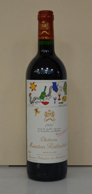 null 1 bout CHT MOUTON ROTHSCHILD 1997