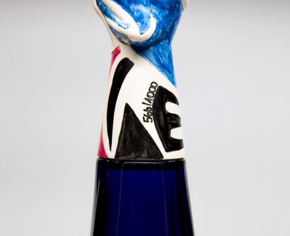 null Marina Picasso - "Chapeau Bleu" - (1994)

Rare flacon sculpture en verre teinté...