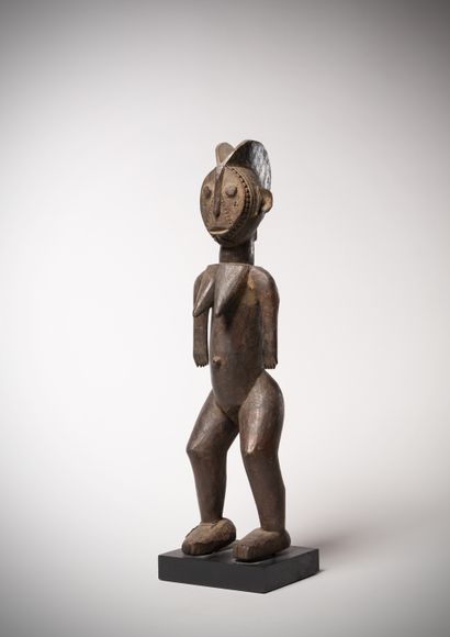 Mossi (Burkina Faso) Statuette féminine aux...