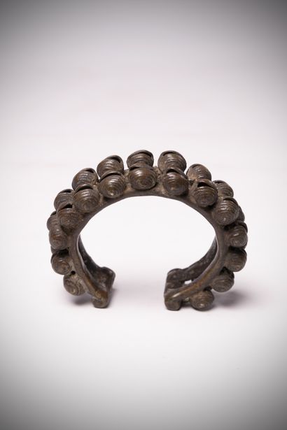 Guéré (Ivory Coast) Very old bronze bracelet...