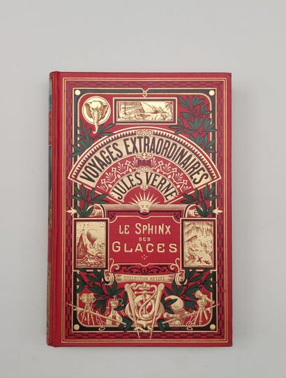 Le Sphinx des Glaces par Jules Verne. Illustrations...