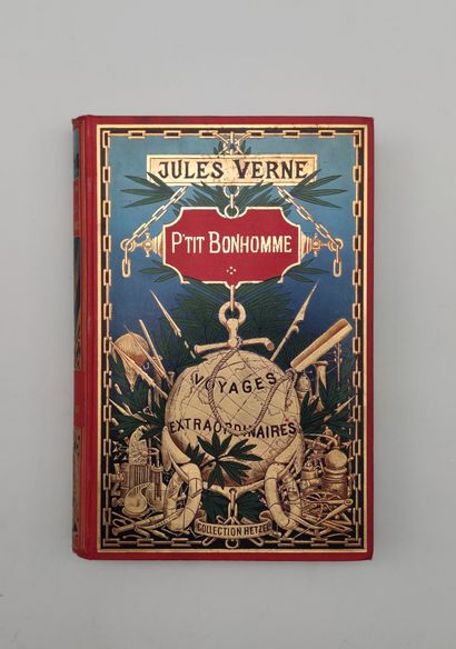P’tit Bonhomme par Jules Verne. Illustrations...