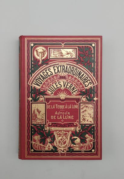 null De la Terre à la Lune / Autour de la Lune par Jules Verne. Illustrations 

par...