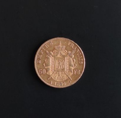 
PIECE of 50 Francs gold Napoleon III SALE...