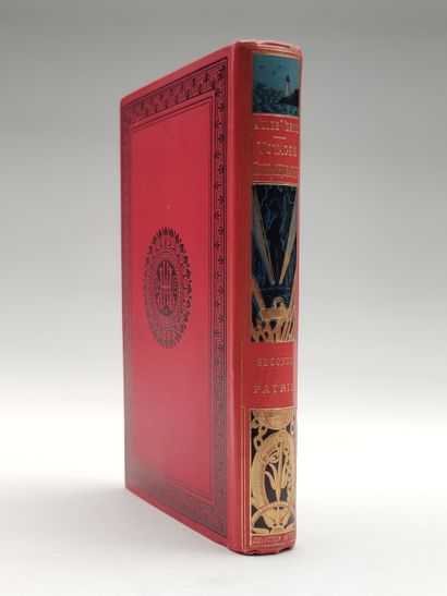 null Seconde Patrie par Jules Verne. Illustrations de Georges Roux et Yan’ 

Dargent...