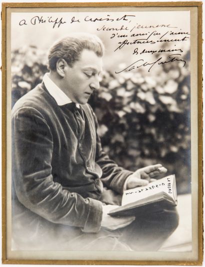 null GUITRY Sacha [Saint Petersburg, 1885 - Paris, 1957], French actor, playwright...