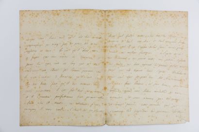 null RACINE Louis [Paris, 1692 - id., 1763], French writer.

Autograph letter signed,...