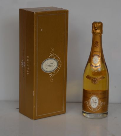 1 bottle CHAMPAGNE CRISTAL ROEDERER 2004