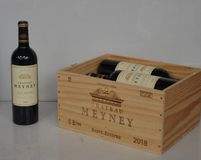 6 bottles CHÂTEAU MEYNEY ST ESTEPHE 2018...
