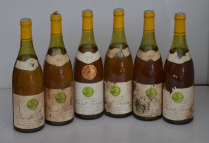 null 6 bottles SAINT VERAN 5 in 82 and 1 in 83 (NTB slightly damaged)