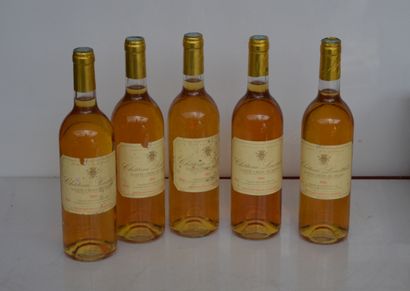 null 5 bottles CHÂTEAU L'OUSTALET 2001 Sainte Croix du mont