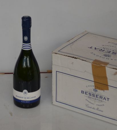 6 bouteilles CHAMPAGNE BESSERAT DE BELFO...