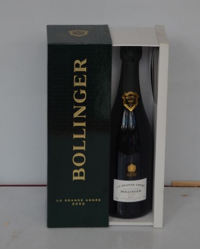 1 bouteille CHAMPAGNE BOLLINGER GRANDE ANNEE...