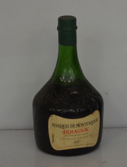 1 bottle ARMAGNAC DE MONTESQUIOU VIEILLE