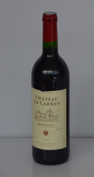 6 bottles CHÂTEAU LE CARNEY 2000